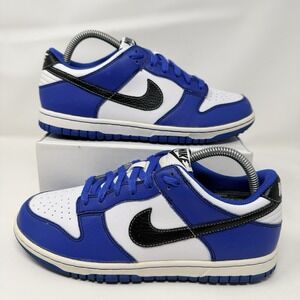 Nike Dunk Low Boy's Kid Soar Soft Spike Golf Cleat Shoes Size 7Y Blue 484715-101